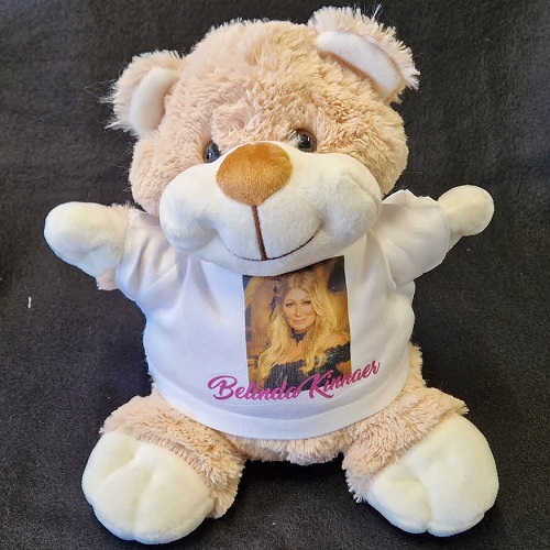 Pluche Beer 21 cm met opdruk