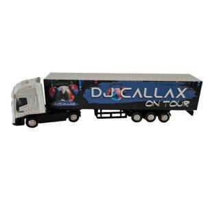 Tour truck DJ Callax on tour