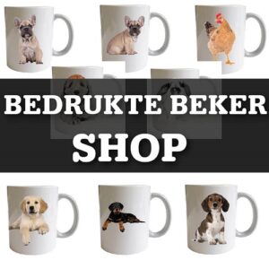 Bedrukte beker Shop