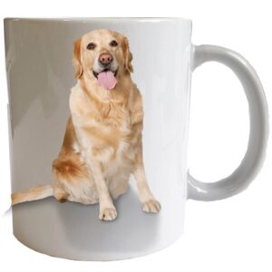 Mok bedrukt met Golden retriever afbeelding